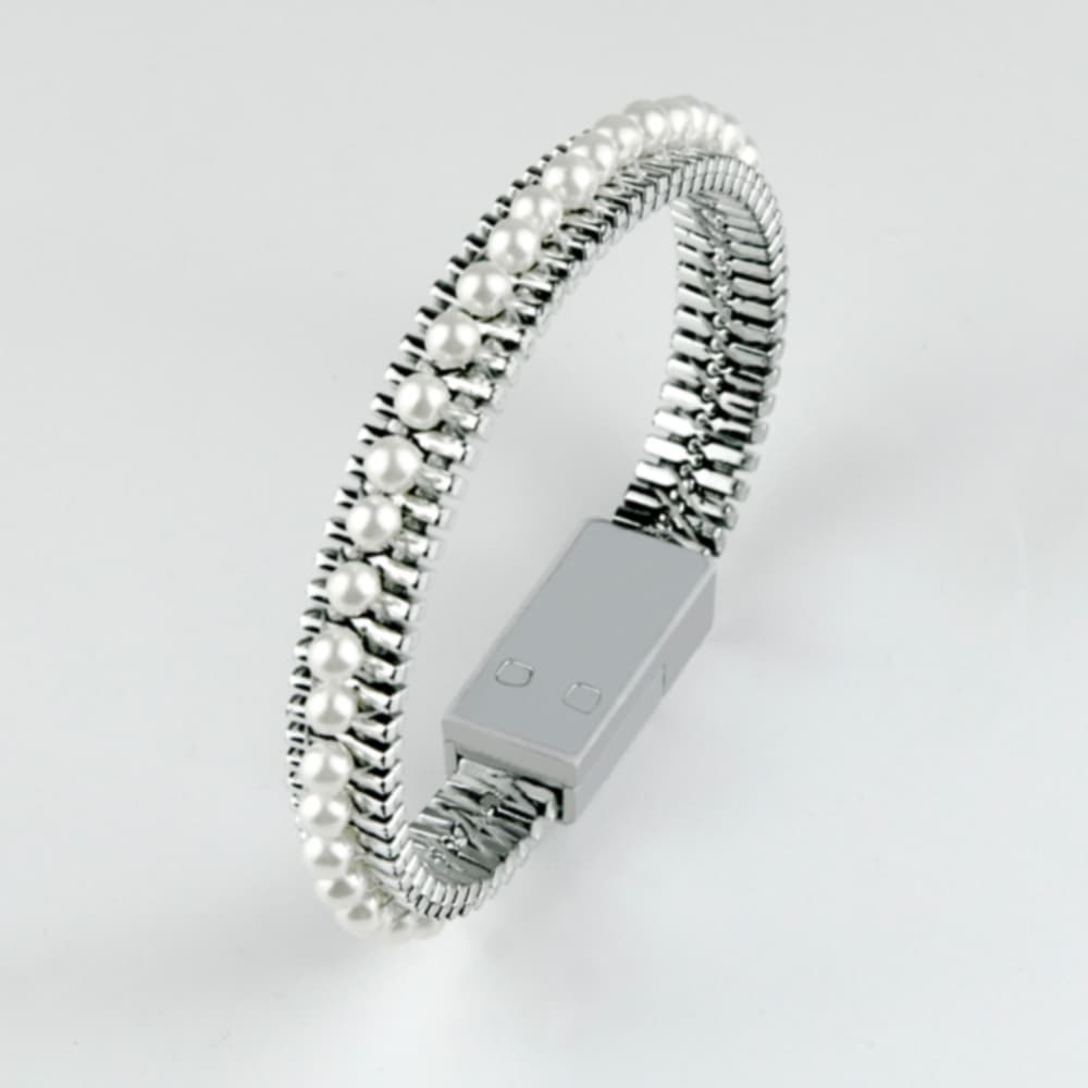 Wearable Bracelet Charging Cable for Lightning Decorating wi